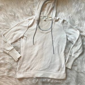 LOFT White Creamy Sweater